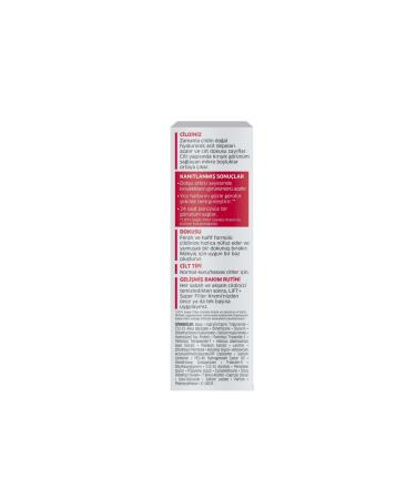 Diadermine Lift + Super Filler Perfect Smoothing Anti-Wrinkle Natural Serum 40 Ml - Buy Online on GoSupps.com