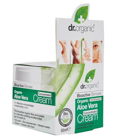 Dr. Organic Aloe Vera Cream 50 Ml Face Cream - Buy Online on GoSupps.com