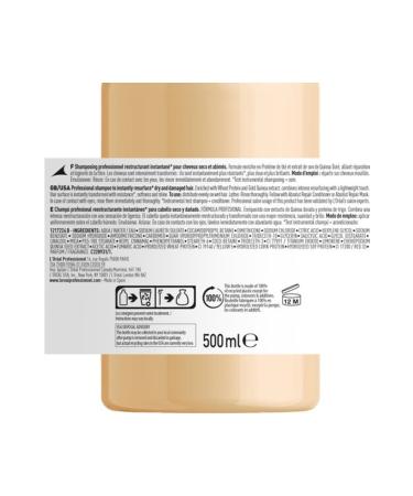 L'Oreal Paris L'Oreal Professionnel Serie Expert Absolut Repair Damaged Hair Repair Shampoo 500 Ml - Buy Online on GoSupps.com