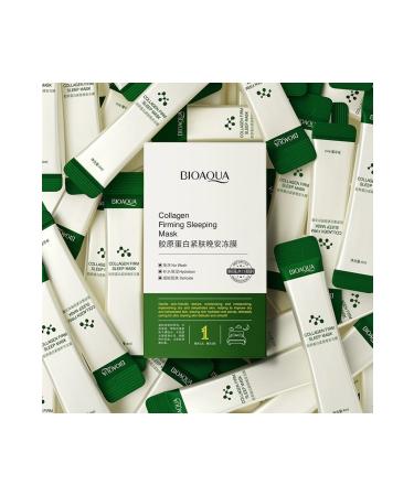 BIOAQUA Collagen Firming Sleeping Masks Set of 20 4 Ml X 20 Pcs - Buy Online on GoSupps.com