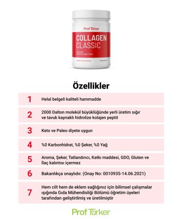 ProfT rker Collagen Classic 400 G - 0 Pure and Natural Powder Collagen - Buy Online on GoSupps.com