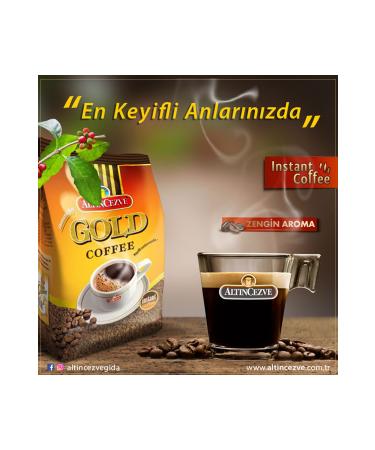 Alt ncezve Gold Coffee | Instant Coffee | Ready Coffee | Granulated Coffee 500 gr - Buy Online on GoSupps.com