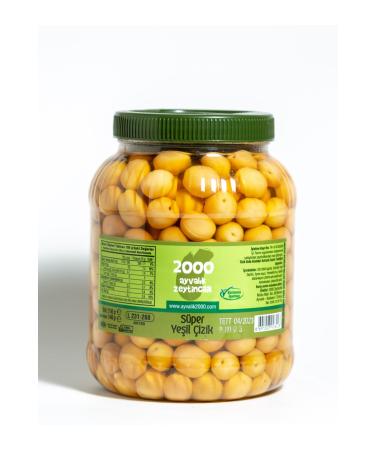 2000 AYVALIK OLIVES Super Green Scratched 1440 Gr (l-231-260kg-pcs) - Buy Online on GoSupps.com