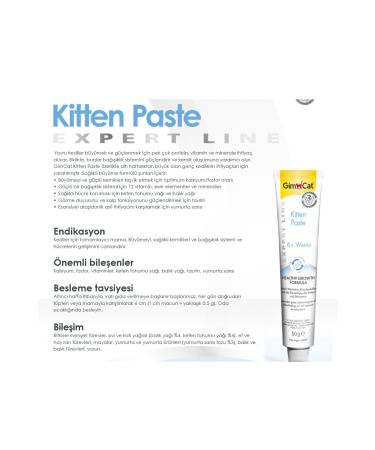 Gimcat Kitten Paste 50gr Nourishing Paste for Kittens - Buy Online on GoSupps.com