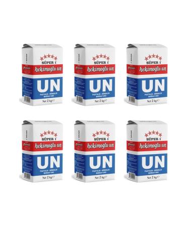 HEK MO LU FLOUR Flour 2 Kg Pastry Wheat X 6 Pieces - Buy Online on GoSupps.com