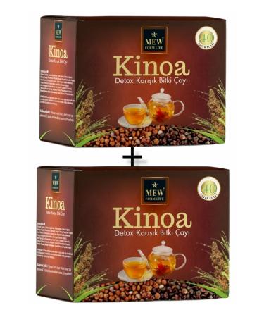 MEW QUINOA TEA Mew Form Life Detox Quinoa 40 Filter Bags