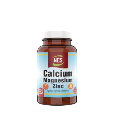Ncs Calcium Magnesium Zinc D&k Calcium 2 Boxes X 120 Tablets - Buy Online on GoSupps.com