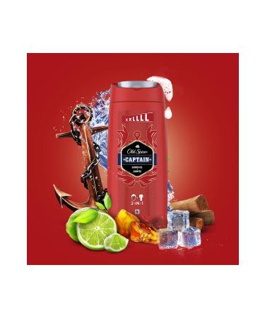 Old Spice Shower Gel & Shampoo Captain 675 ml Extra Large - Buy Online on GoSupps.com
