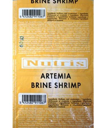 Ocean Nutrition Nutris Artemia Brine Shrimp 100gr / 24cubes - Buy Online on GoSupps.com