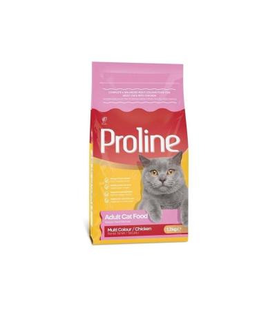 Proline ProLine Colorful Granular Chicken Adult Cat Food 1.2 Kg - Buy Online on GoSupps.com