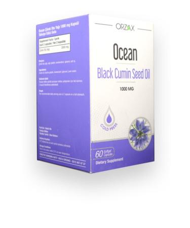 Ocean Ocean Black Cumin Oil 60 Capsules - Buy Online on GoSupps.com