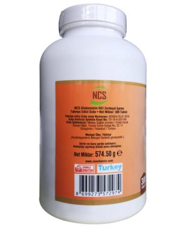 Ncs Glucosamine Chondroitin Msm Collagen Turmeric Root 300 Tablets - Buy Online on GoSupps.com
