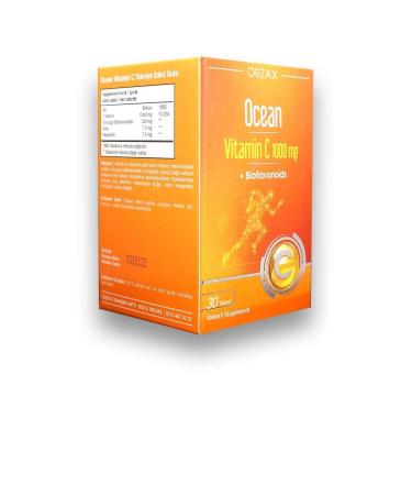 Ocean Vitamin C 1000 Mg 30 Tablets +bioflavonoids - Buy Online on GoSupps.com