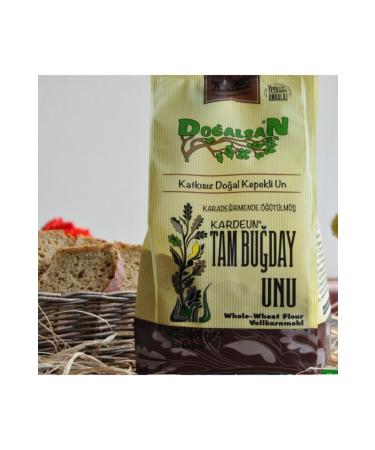 Do alsan Black Mill Whole Wheat Flour 1 Kg + Wheat Germ 300 Gr 2 Li Set (fiber protein vitamin E) - Buy Online on GoSupps.com