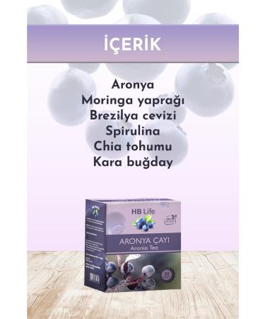 HB LIFE Aronia Tea 2-Pack Detox Slimming. Supportive Weight Loss Helper - Buy Online on GoSupps.com