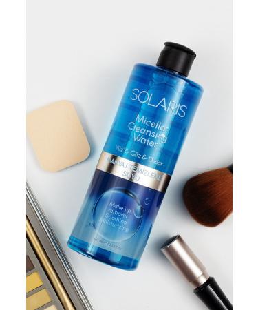 SOLARIS Firming Ceramide Makeup Remover Water for All Skin Types 400 ml - Buy Online on GoSupps.com