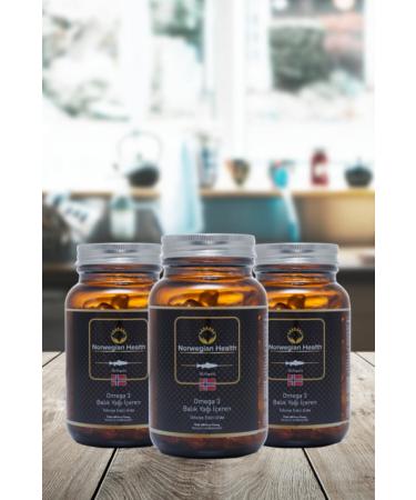 Norwegian Health Omega-3 60 Capsules X 3 Pieces - Buy Online on GoSupps.com