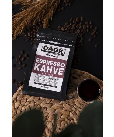Dagk Espresso Coffee Beans 200gr - Buy Online on GoSupps.com