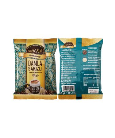 Sarraf Turkish Coffee Mastic Turkish Coffee 100gr 12 pieces - Buy Online on GoSupps.com