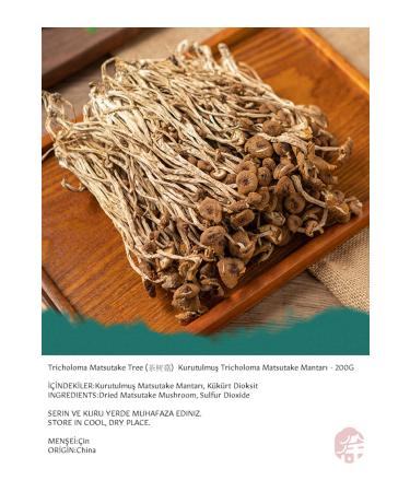 XUSHI GIDA Dried Tricholoma Matsutake Mushroom (Tricholoma Matsutake) - 200g - Buy Online on GoSupps.com