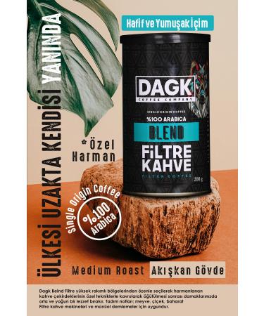 Dagk Filter Coffee Blend 200g Tnk (GROUND) - Buy Online on GoSupps.com