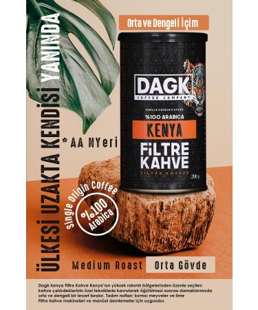 Dagk Kenya Filter Coffee 200g Tnk (GROUND) - Buy Online on GoSupps.com