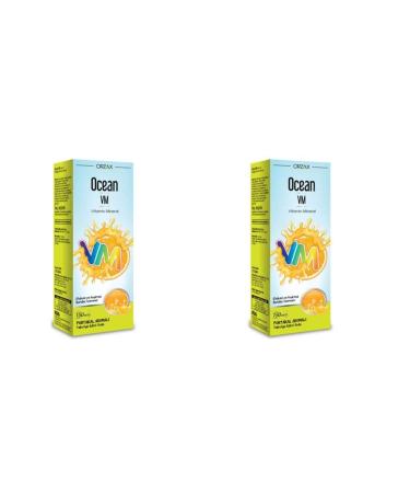 Ocean Orzax Vm Vitamin Mineral 150 ml Orange Syrup 2 Pack - Buy Online on GoSupps.com