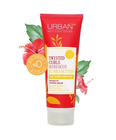 Urban Care Twisted Curls Hibiscus & Shea Butter Shampoo for Curly Hair 250ml - Buy Online on GoSupps.com