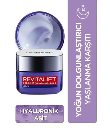 L'Oreal Paris Revitalift Filler 1.5% Pure Hyaluronic Acid Anti-Wrinkle Day-Night Eye Care Cream - Buy Online on GoSupps.com