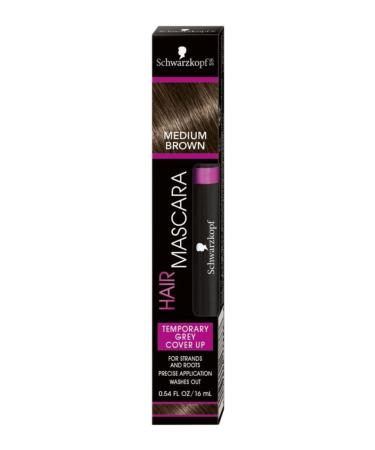Schwarzkopf 2-Pack Hair Mascara Medium Brown 16 Ml - Buy Online on GoSupps.com