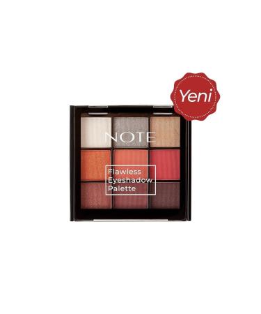 Note Cosmetics Flawless Eyeshadow Palette 02 .g-kg zfar 038 - Buy Online on GoSupps.com