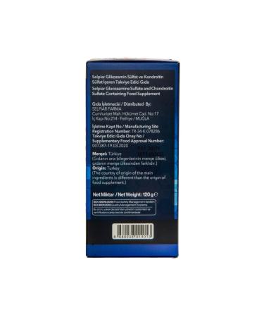 Selpiar Glucosamine & Chondroitin Msm Boswelia + Type Ii Collagen 120 Tablets - Buy Online on GoSupps.com