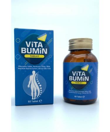 VITABUMIN Glucosamine Chondroitin Msm 60 Tablets - Buy Online on GoSupps.com