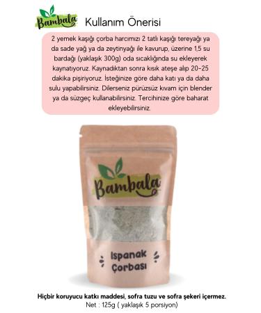 Bambala Spinach Soup Eggless and Dairy-Free (100g) - Buy Online on GoSupps.com