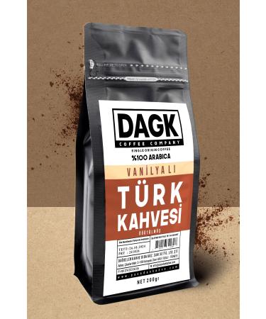 Dagk Vanilla Turkish Coffee 200g Ground - Buy Online on GoSupps.com