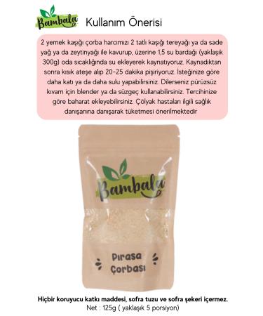 Bambala Leek Soup (125G) - Buy Online on GoSupps.com