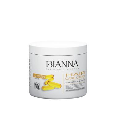 Bianna Salt-Free Shampoo 500 Ml Sulfate and Paraben Free + Hair Conditioner 500 Ml Keratin - Buy Online on GoSupps.com