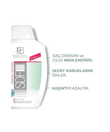 Dermo Clean Sdf19 Herbal Anti Seborrheic Hair and Skin Shampoo - Buy Online on GoSupps.com