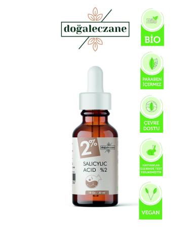 Natural Pharmacy Leg Buttock Acne Salicylic Acid 2% | Salicylic Acid Peeling 30 ml - Buy Online on GoSupps.com