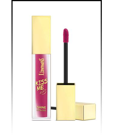 Limmons Kiss Mee Shine Lipgloss 24 Hours Long Lasting Shiny Lipstick - Buy Online on GoSupps.com