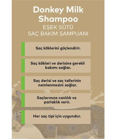 Maia mc Donkey Milk Hair Care Shampoo Strengthening Hair Roots Anti-Loss 400ml - Buy Online on GoSupps.com