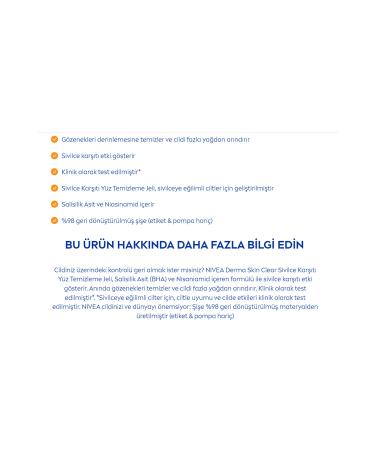 NIVEA Derma Skin Clear Night Exfoliator- Acne-Prone Skin Skin Care - Buy Online on GoSupps.com