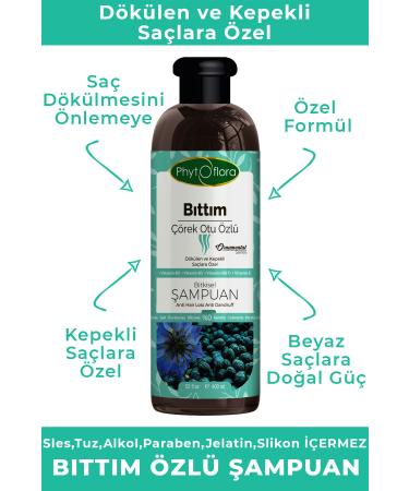 Phytoflora Salt-Free Special B tt m Essence Herbal Shampoo for Hair Falling and Dandruff 400 ml - Buy Online on GoSupps.com