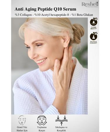 Reshell Anti-Aging and Anti-Wrinkle Skin Care Serum with Collagen Peptide 3% Collagen Peptide 30ml - Buy Online on GoSupps.com