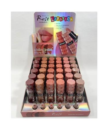 Roesia Rose Matte Lipstick - Vivid Colors and Lasting Matteness - Buy Online on GoSupps.com