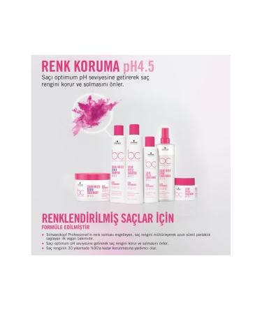 Schwarzkopf Bc Bonacure Color Freeze Ph 4.5 Color Protection Vegan Spray Conditioner 400 Ml - Buy Online on GoSupps.com