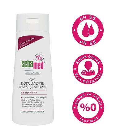 Sebamed Shampoo Effective Against Hair Loss Anti Hairloss 200 ml - Buy Online on GoSupps.com