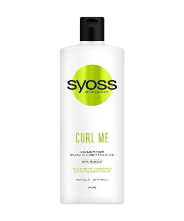 Syoss Curle Me Soy Protein Hair Care Cream for Wavy and Curly Hair 500 Ml X 4 Pieces - Buy Online on GoSupps.com