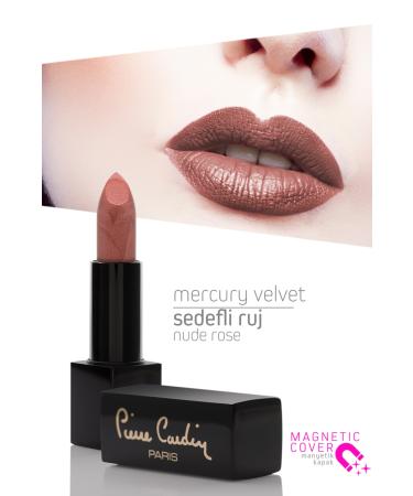 Pierre Cardin Mercury Velvet Lipstick - Nude Rose - 163 - Buy Online on GoSupps.com