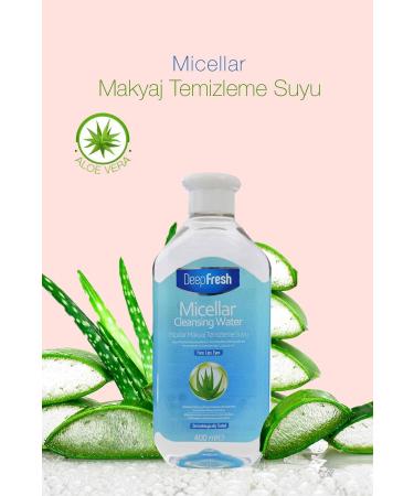 Deep Fresh Micellar Make-Up Remover Water 3 X 400 Ml - Buy Online on GoSupps.com